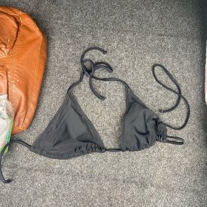 Black triangle swimsuit